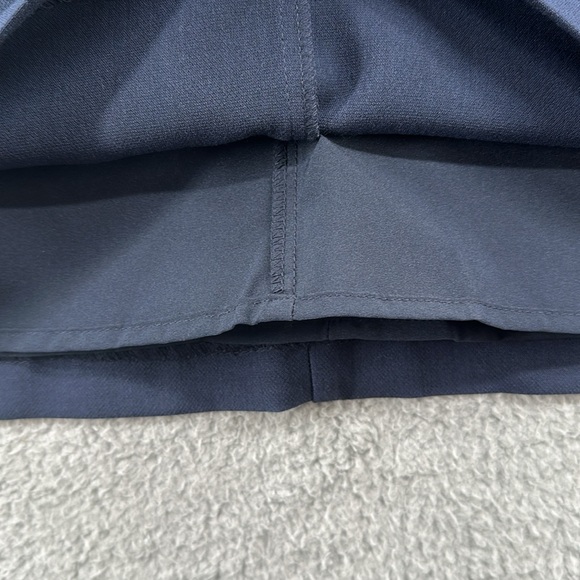 NEW Banana Republic Belted Pencil Skirt Navy Blue Size 14 - Picture 3 of 10
